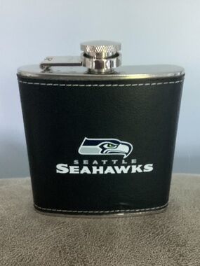 Seattle Seahawks stainless steel 6 ounce flask